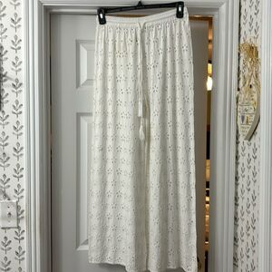 Salty Lemon Size Large Beach pants/cover-up pants YOUR CHOICE: Black OR …